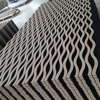 Panel Acústico de Fibra de Poliéster MDF con Forma Especial Personalizada, Reducción de Ruido y Absorción de Sonido