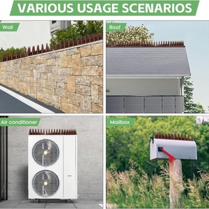 Púas Antipájaros Flexibles y Doblables para Protección Contra Palomas y Gatos, para Techos, Vallas, Balcones y Uso en Exteriores - Product Image 6