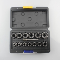 14pc Extraction Socket Set Impact Boulon Écrou Remover Set Boulon Extracteur Outil Kit Pour Enlever Les Boulons Endommagés Écrous Vis