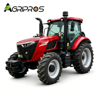 Tracteur agricole chinois IV 210HP 4WD MR2104-6P2, moteur diesel Weichai WP7, 32+16 vitesses, cabine climatisée