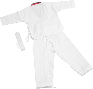 サンプル送料無料ウーソン新デザインテコンドーユニフォームテコンドージャケット格闘技ユニフォームテコンドースーツ女子 - Product Image 2