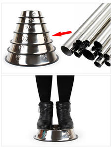 स्टेनलेस स्टील कुत्ते कटोरा बिल्ली पकवान/पालतू दूध पिलाने की कटोरा गोल आकार स्टेनलेस स्टील कुत्ते को खिला कटोरा - Product Image 4