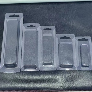 Boîte pliable multi-tailles en PVC transparent pour emballage sous blister, support en plastique pour leurres <span class=keywords><strong>de</strong></span> pêche et appâts - Product Image 4