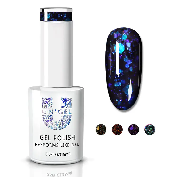 OEM/ODM Private label Free sample Nail Gel Polish/ Tear Diamond Glitter Nail Gel Polish