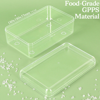 Cajas de Plástico para Dulces de Grado Alimenticio YUZMEI, Caja de Embalaje para Galletas, Contenedor para Postres, Caja para Barras de Chocolate con Leche, Estuche para Guardar Ferrero Rocher