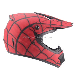 Autocollants <span class=keywords><strong>Spiderman</strong></span> pour <span class=keywords><strong>moto</strong></span> et vtt, pour adulte, 1 pièce, visage complet, meilleures ventes - Product Image 2