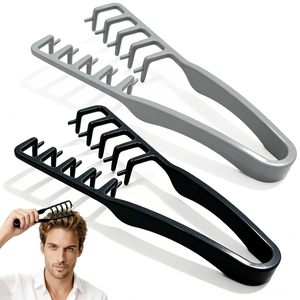 Pettine volumizzante <span class=keywords><strong>a</strong></span> <span class=keywords><strong>denti</strong></span> <span class=keywords><strong>larghi</strong></span> per capelli, strumento per massima elevazione e volume alle radici, pettine professionale <span class=keywords><strong>a</strong></span> <span class=keywords><strong>denti</strong></span> <span class=keywords><strong>larghi</strong></span> e fini per barbiere - Product Image 1