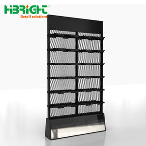 Exhibidor de Zapatos Metálico de Alta Calidad para Supermercado, Resistente, con Panel Perforado, Colores Personalizables, 1-7 Niveles, 120 kg - Product Image 5