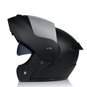 Casco da Moto Elettrica con Doppia Lente in Materiale ABS per Uomo e Donna, Estivo, Integrale/Semi-Integrale, per Tutte le Stagioni, Taglie S-XL - Product Image 3