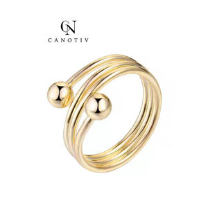 Anneau magnétique en cuivre massif pur antique pour la santé <span class=keywords><strong>Bio</strong></span> bijoux énergie scalaire dames bagues - Product Image 1