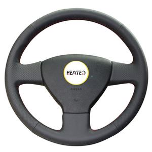 Cubierta del volante para Volkswagen Golf 5 Passat B6 <span class=keywords><strong>Jetta</strong></span> 3 Tiguan Touran precio al por mayor para usted envoltura del volante - Product Image 3