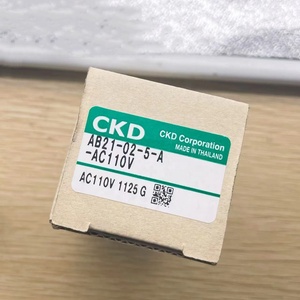 Électrovanne pneumatique à action directe CKD 2 ports Rc1/4, série AB21, modèle AB21-02-5 - Product Image 1