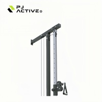 Equipo de Gimnasio PINJIAN, Máquina Multifuncional Integrada para Entrenamiento en Casa, Montada en la Pared, para Ejercicios de Dorsal y Remo