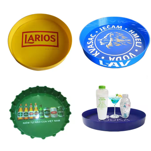 Surface antidérapante Logo personnalisé durabilité appel <span class=keywords><strong>esthétique</strong></span> plateau de barre en plastique de luxe pour Bar Restaurant - Product Image 2