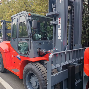 Nueva condición Carretilla elevadora diesel de 10 toneladas <span class=keywords><strong>CPCD100</strong></span> Precio de carretilla elevadora directa de fábrica para la venta - Product Image 1