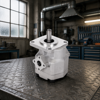 Zhengquan HGP-2A-F7R HGP pompe à engrenages hydraulique pompe à huile haute pression qualité en stock pompe à engrenages de transfert d'huile hydraulique durable