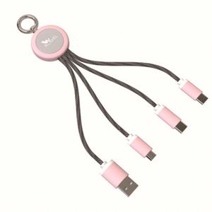 Cables USB Tipo C de Carga Rápida con Logotipo Personalizado para Regalo Promocional - Product Image 4