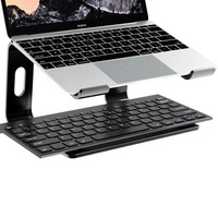 SMONAMA P68 Portable multi-fonction bureau Vertical support pour ordinateur portable ordinateur Riser détachable ergonomique en alliage d'aluminium support