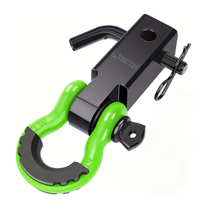 Sangle de remorquage de qualité industrielle avec manille de 2 pouces et sac de protection pour <span class=keywords><strong>attelage</strong></span> de remorquage, idéal pour le sauvetage hors route des camions pick-up - Product Image 2