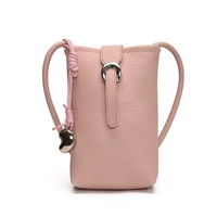 Sac seau simple haut de gamme, petit sac mignon de style coréen, décontracté, léger, à bandoulière, couleurs vives, sac pour téléphone portable