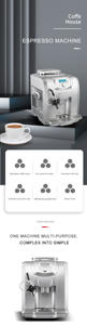Máquina de <span class=keywords><strong>café</strong></span> expreso eléctrica con control de pantalla táctil completamente automática profesional comercial - Product Image 6