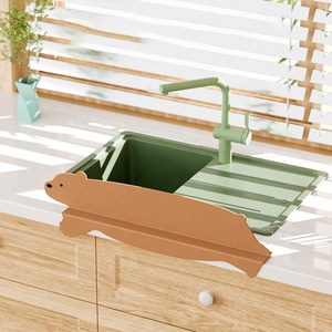 Custom a forma di animale in Silicone lavello a prova di schizzi di acqua piastra di ritenzione deflettore per schizzi d'acqua <span class=keywords><strong>Baff</strong></span> per kitchen - Product Image 5