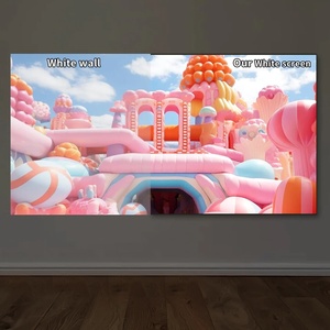 Pantalla de Proyección de Cine en Casa con Marco Fijo de PVC 4K / 8K 16:9 Ultra HD HDTV HDR y 3D Activo - Product Image 5