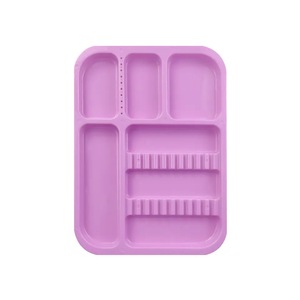 Caja de Almacenamiento de Plástico Autoclavable con Compartimentos Separados para Instrumentos Dentales, con Divisiones para Organización y Colocación - Product Image 3