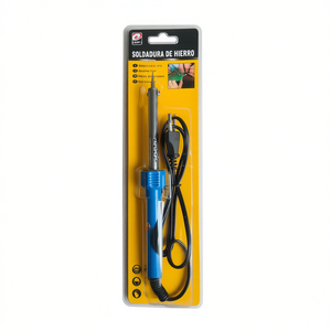Soldering Iron 19884 Blue Handle 220V 60W For Electronics Repair - Product Image 2
