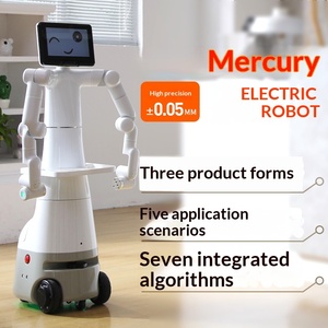 Robot humanoïde Mercury X1, <span class=keywords><strong>intelligence</strong></span> artificielle intelligente, reconnaissance vocale et visuelle, programmation Python pour l'éducation et la recherche - Product Image 1