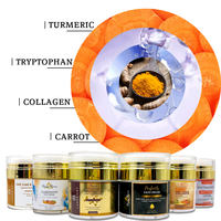 Crème Visage Hydratante Coréenne OEM en Gros, Soin Naturel Bio au Curcuma pour Éliminer les Taches Brunes