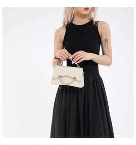 กระเป๋าถือแฟชั่นแบบ Patchwork ดีไซน์อเนกประสงค์ ทรงสี่เหลี่ยมเล็ก สวยหรูและดูมีระดับ - Product Image 5