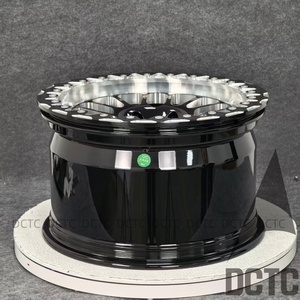 ล้อฟอร์จโครเมียม DCTC ขนาด 20-24 นิ้ว แบบ 2 ชิ้น ขอบลึก ดีไซน์สแต็กเกอร์ 5x112 5x120 5x127 สำหรับ Cadillac Escalade และ Chevy Tahoe - Product Image 3