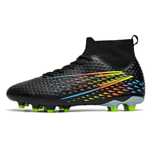 Zapatillas de fútbol de caña alta para exteriores, transfronterizas, con tacos largos, para estudiantes de primaria y secundaria y niños, y para hombres. - Product Image 4