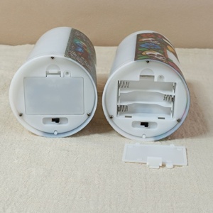 Christian Blessed Virgin Mary Ave Mary Impreso LED Pilar LED Vela Sin llama Parpadeo Religioso Eco Decoración Personalizada Al por mayor - Product Image 6