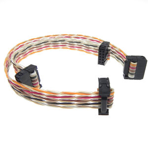 Cable de Extensión de Cinta Trenzada de 1.27mm y 10 Pines, Ensamblaje de Cable IDC Arcoíris para Pantalla de Portátil - Product Image 1