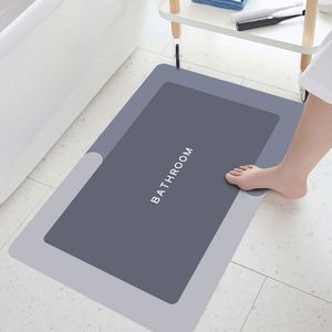 Bath <b>Mat</b> Super Absorbent Non <b>slip</b> Diatom Mud Floor <b>Mat</b> Bathroom Rug Quick Drying Bath Custom Kitchen Entrance Door <b>Mats</b> - Product Image 4