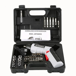 Tournevis pliable 4,8 V, kit cadeau portable rechargeable 45 pièces pour la maison, mini tournevis pliant N074 4,8 V, 45 ensembles de tournevis électriques - Product Image 4