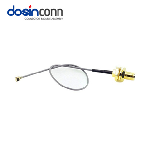 Thẳng R/A ufl U. FL U. FL mhf4 để <span class=keywords><strong>SMA</strong></span> nữ Jack RF đồng trục Coax nối Pigtail cáp loại 1.13 60mm 5cm 15cm 300cm - Product Image 5