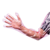 Gants longs vétérinaires pour vache Gants A.I en plastique vétérinaire