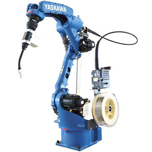 Robot de soudage industriel <span class=keywords><strong>six</strong></span> axes Yaskawa, composants PLC, puissance 3 kW, garantie 5 ans, automatisation de l'arc à l'argon, bras mobile - Product Image 1