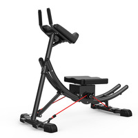Chaise d'entraînement abdominale professionnelle, équipement de fitness pour la musculation, amincissement de la taille, équipement domestique, rouleau abdominal