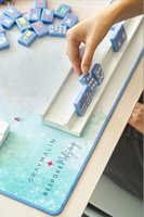 Ubin Mahjong Bespoke X Gray Malin Beach Club - CABANA BLUE