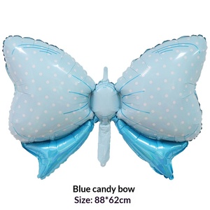 Nuevo Globo de Aluminio con Forma de Lazo Grande <span class=keywords><strong>HelloBABY</strong></span> para Decoración de Bebés, Cumpleaños, Revelación de Sexo - Product Image 5