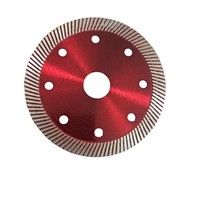 Disque de découpe diamanté 5 pouces 125 mm pour quartz, à bord turbo, qualité supérieure, utilisation à sec ou humide
