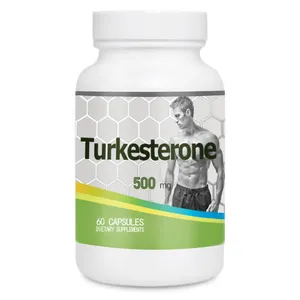 Turkesterone 500mg 1000mg Turkesterona anabólica natural con complejo de hidroxipropil beta ciclodextrina Suplemento de fuerza máxima - Product Image 1