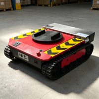 Robot Logistik Pengangkut Listrik Kendali Jarak Jauh Kendaraan Logistik Bergerak Kendaraan Terpandu Otomatis
