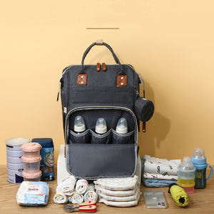 Sac à Dos de Voyage Multifonction en Nylon pour Maternité et Bébé, Organisateur et Sac à Langer Personnalisé en Gros OEM ODM avec Sacs de Rechange - Product Image 2
