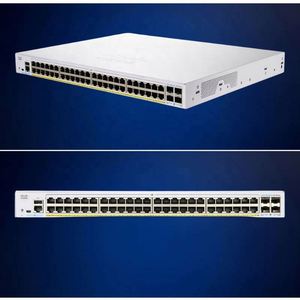 Nouveau en stock : Commutateur géré Cisco CBS350-48T-4X série 350 à 48 ports avec SFP+ 10G – Commutateur intelligent Cisco CBS350-48T-4X - Product Image 3