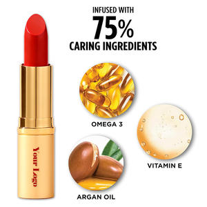 Lápiz Labial Mate Dorado, Lápices Labiales Veganos al por Mayor, <span class=keywords><strong>Maquillaje</strong></span>, Lápiz Labial Impermeable, Marca Privada - Product Image 5